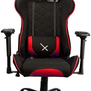 XZEAL XZ25 Silla para videojuegos universal Asiento acolchado Negro, Rojo