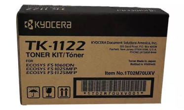 KYOCERA TK-1122 cartucho de tóner 1 pieza(s) Original Negro