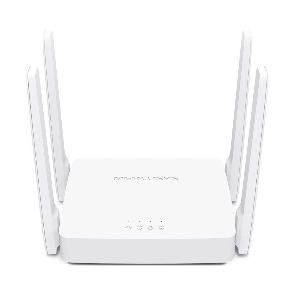 Mercusys AC10 router inalámbrico Ethernet rápido Doble banda (2,4 GHz / 5 GHz) Blanco