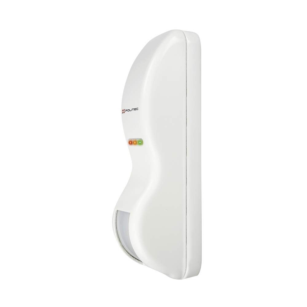 Politec NATSENSOR detector de movimiento Sensor infrarrojo pasivo (PIR) Alámbrico Pared Blanco