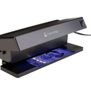 Nextep NE-205 detector de billetes falsos Negro