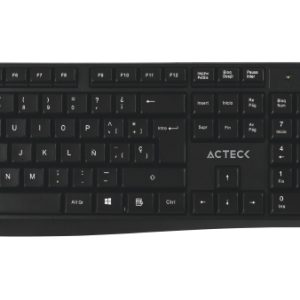 Acteck KT25 teclado Ratón incluido Universal RF inalámbrico Negro