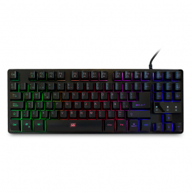 Vorago KB-503 teclado Juego USB QWERTY Español Negro