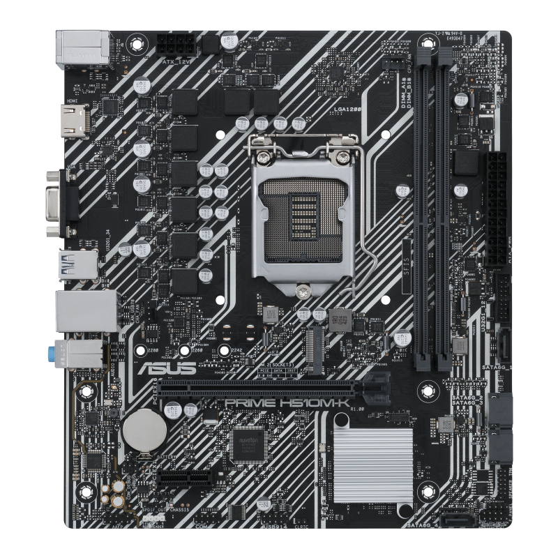 ASUS PRIME H510M-K Intel H510 LGA 1200 (Socket H5) Micro ATX