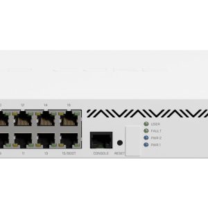 Mikrotik CCR2004-16G-2S+ enrutador Gigabit Ethernet Blanco