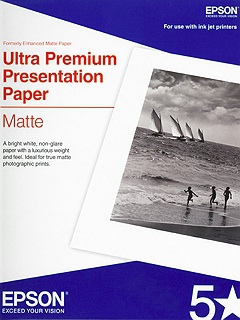 Epson Ultra Premium Presentation Paper Matte Blanco Opaco