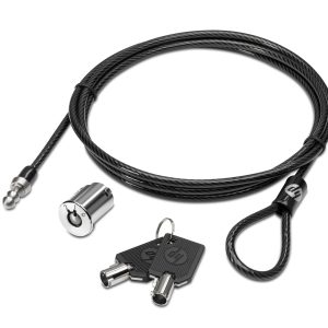 HP Docking Station Cable Lock cable antirrobo Negro 1.85 m