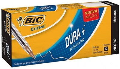 BIC 923995 bolígrafo Negro Bolígrafo de barra Medio 12 pieza(s)