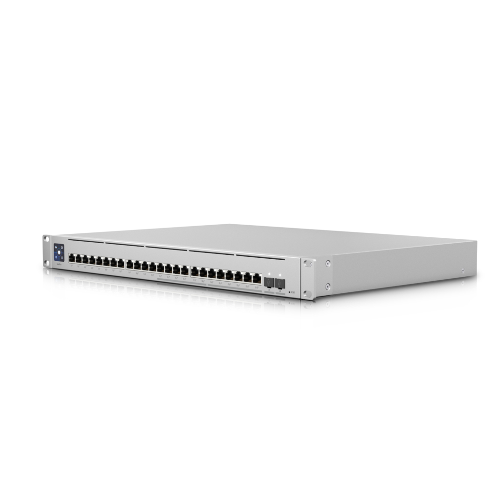 Ubiquiti USW-ENTERPRISE-24-POE dispositivo de redes Gestionado L3 Gigabit Ethernet (10/100/1000) Energía sobre Ethernet (PoE) Plata