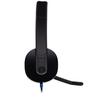 Logitech 981-000510 auricular y casco Auriculares Alámbrico Diadema Oficina/Centro de llamadas Negro