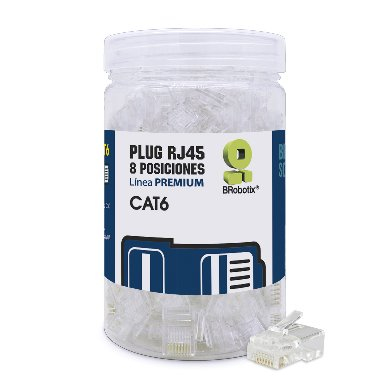 BRobotix 263861 conector RJ45 Transparente