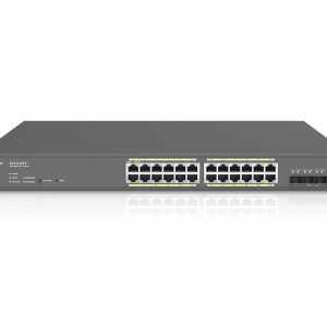 EnGenius ECS1528FP dispositivo de redes Gestionado L2 Gigabit Ethernet (10/100/1000) Energía sobre Ethernet (PoE) 1U Negro
