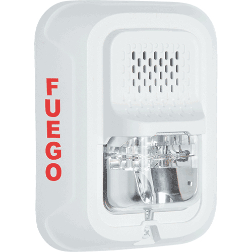 System Sensor P2WL-SP sirena Sirena alámbrica Interior Blanco