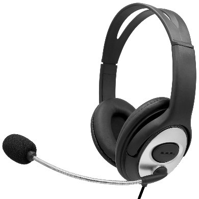 BRobotix 263953 audífono y auriculare Auriculares Alámbrico Diadema Llamadas/Música USB tipo A Negro, Plata