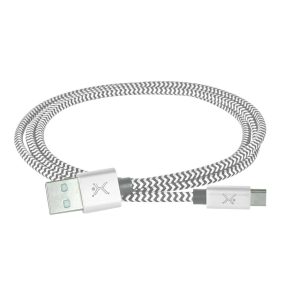 Perfect Choice PC-101673 cable USB USB 2.0 1 m USB C USB A Blanco, Gris