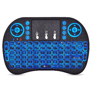 BRobotix 963814 teclado Universal RF inalámbrico Negro