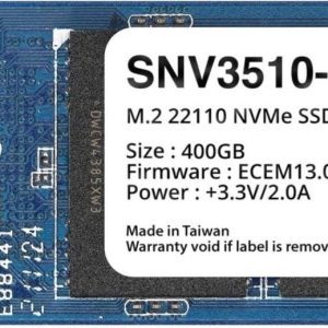 Synology SNV3510 400 GB M.2 PCI Express 3.0 NVMe