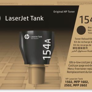 HP Kit de recarga de tóner de tanque original LaserJet 154A, negro