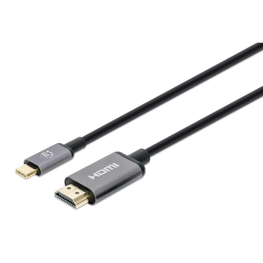 Manhattan Cable adaptador de USB-C a HDMI de 4K@60Hz