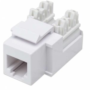 Intellinet JACK RJ11 RJ12 KEYSTONE DE IMPACTO BLANCO