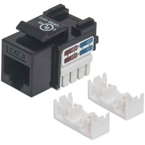 Intellinet JACK RJ45 CAT6 KEYSTONE DE IMPACTO NEGRO