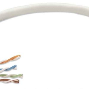 Intellinet BOBINA CABLE UTP DE RED CAT5E CCA ROLLO 305M SOLIDA GRIS, PyME