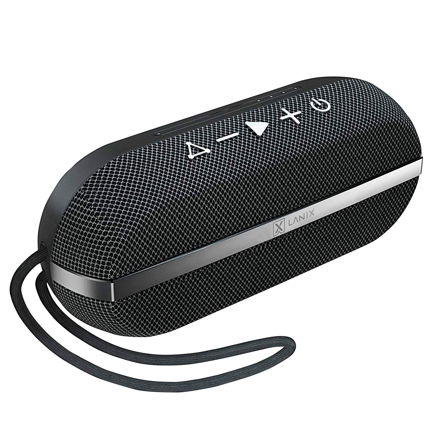 Lanix LXSP PRT Altavoz portátil estéreo Negro 12 W