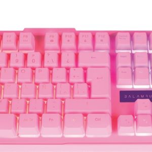 Balam Rush SQUAD KTM330 teclado Ratón incluido Hogar USB Español Rosa
