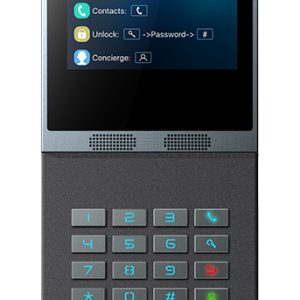 Fanvil i66 sistema de intercomunicación de video 2 MP 10.2 cm (4") Negro, Gris