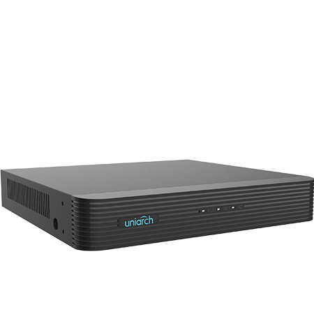 Uniarch NVR-104E2-P4 grabadora de vídeo en red (NVR) Negro
