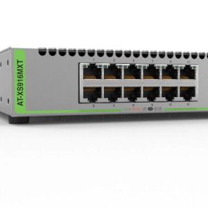 Allied Telesis AT-XS916MXT-10 dispositivo de redes Gestionado L3 10G Ethernet (100/1000/10000) Gris