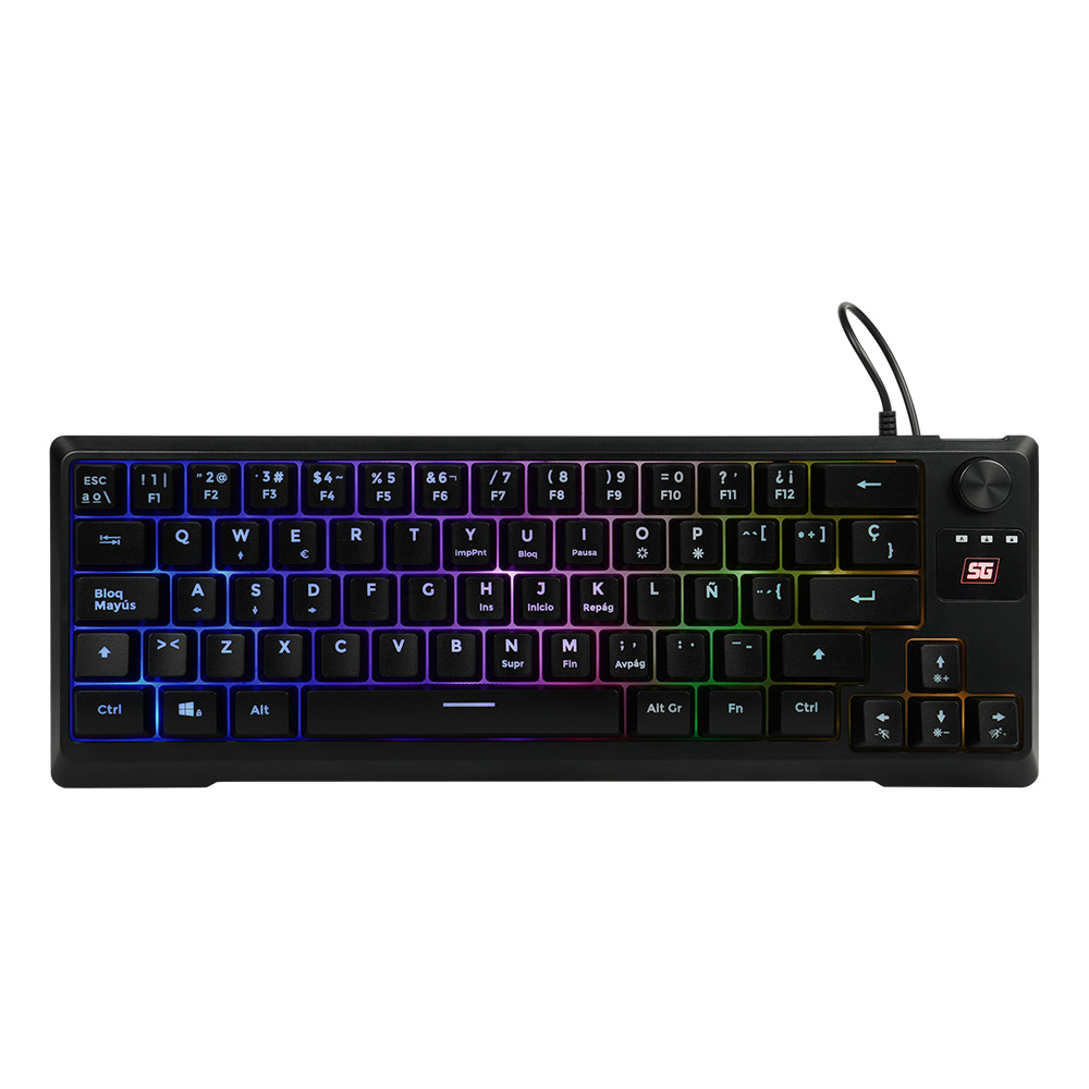 Vorago KB-506 teclado Universal USB QWERTY Español Negro