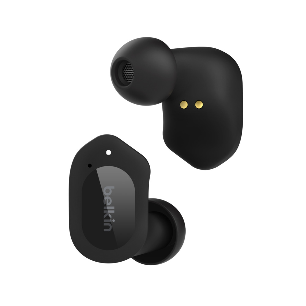 Belkin SOUNDFORM Play Auriculares Inalámbrico Intra auditivo Llamadas/Música USB Tipo C Bluetooth Negro