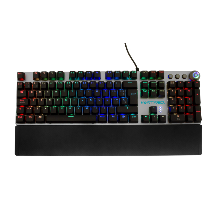Vortred V-930600 teclado Juego Negro