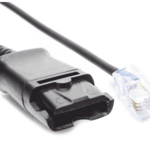 Fanvil QD03 cable telefónico Negro