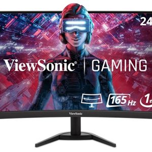 Viewsonic VX Series VX2418C monitor de computadora 61 cm (24") 1920 x 1080 Pixeles LCD Negro