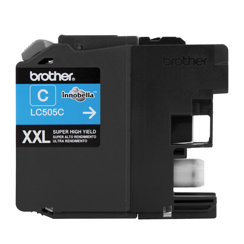 Brother LC505C cartucho de tinta 1 pieza(s) Original Alto rendimiento (XL) Cian