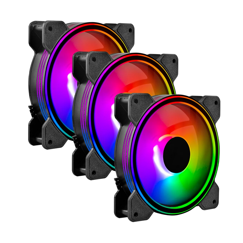 Balam Rush Eolox Blaze EX50K Gabinete de la computadora Enfriador de aire 12 cm Negro 1 pieza(s)