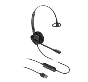 Fanvil HT301-U audífono y auriculare Auriculares Alámbrico Diadema Oficina/Centro de llamadas USB tipo A Negro