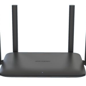 Hikvision DS-3WR15X router inalámbrico Gigabit Ethernet Doble banda (2,4 GHz / 5 GHz) Negro