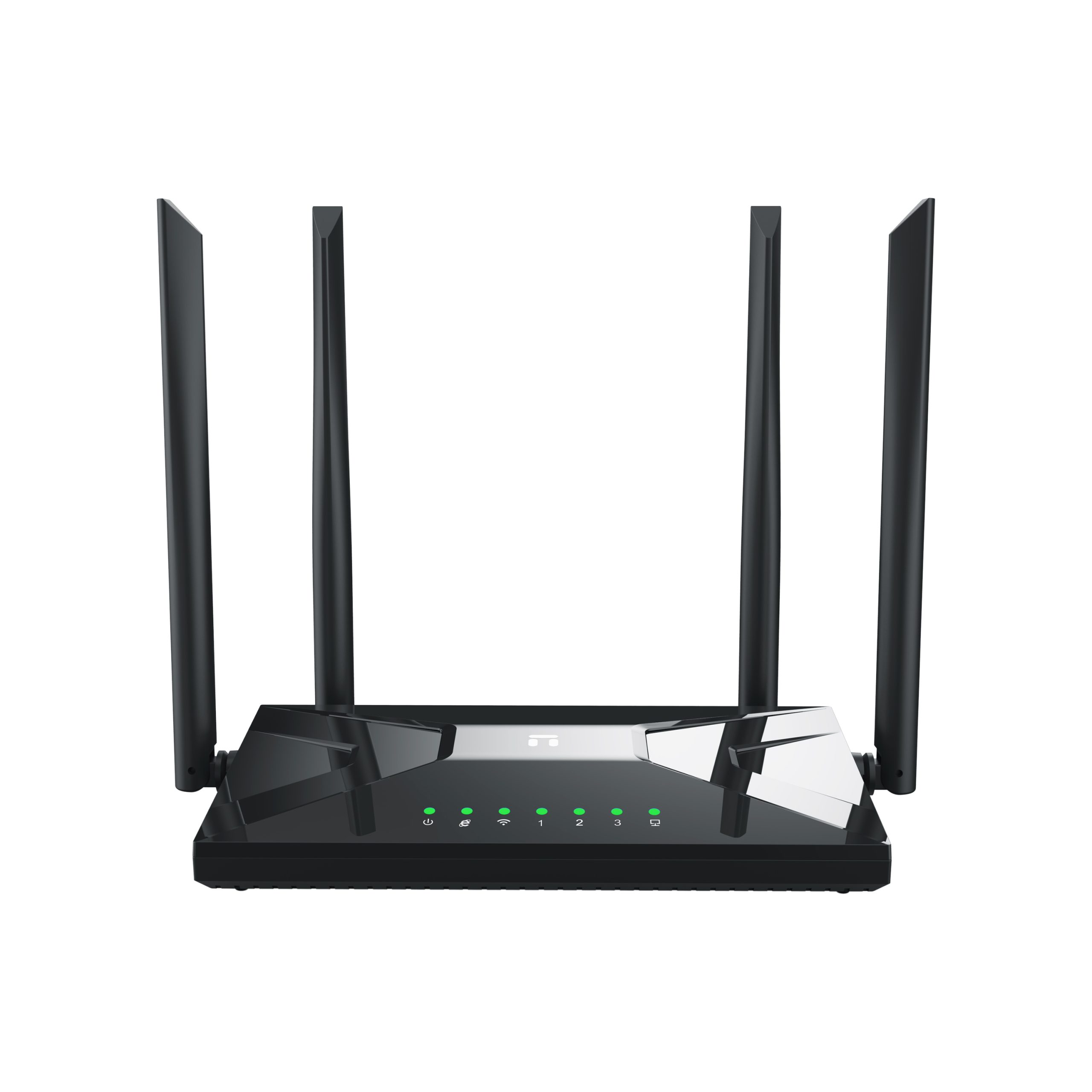 Netis System NC65 router inalámbrico Ethernet rápido Doble banda (2,4 GHz / 5 GHz) Negro