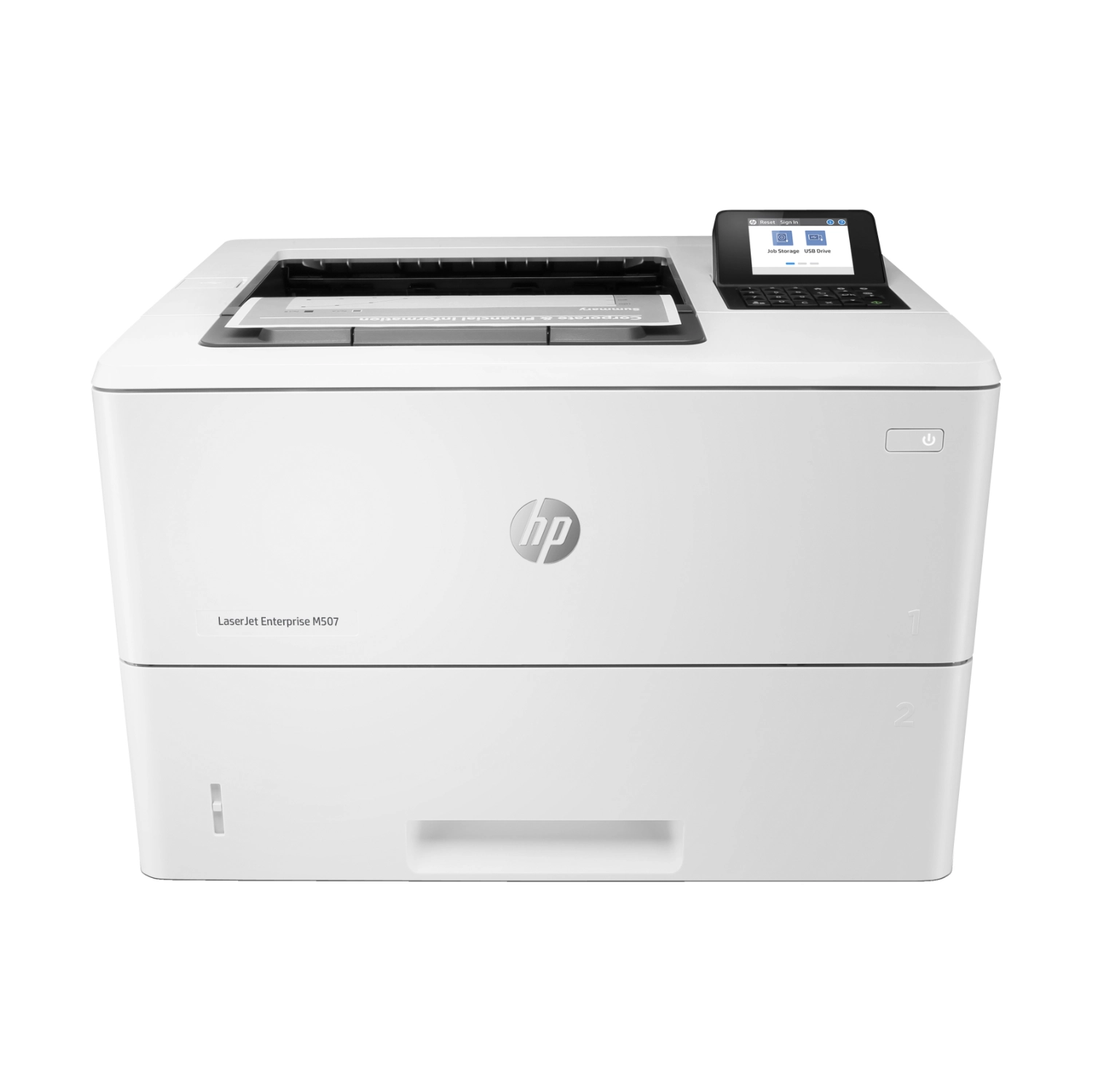 HP LaserJet Enterprise M507dn Blanco y negro Impresora, Solo Ethernet; A doble cara