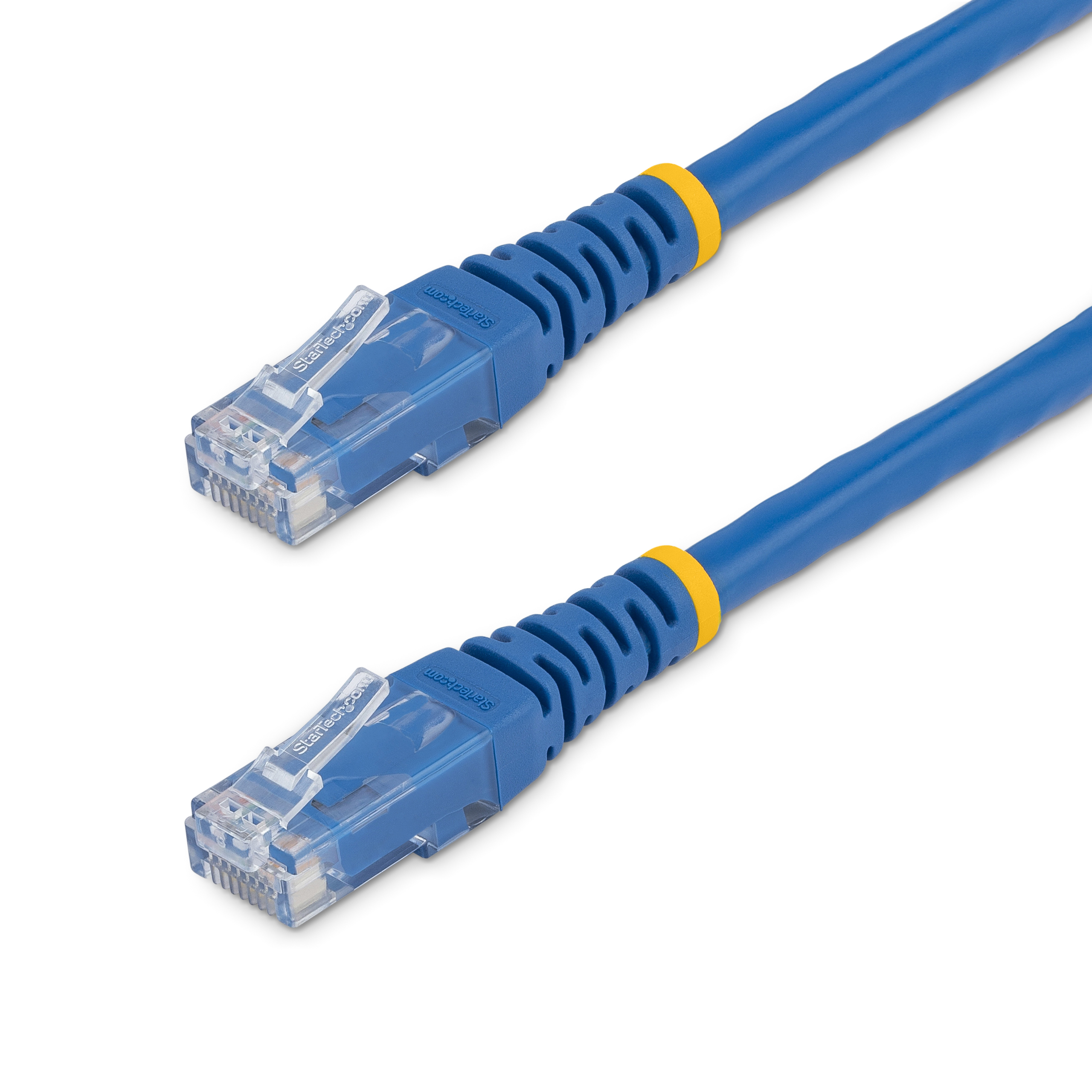 StarTech.com Cable de Red 2.1m Categoría Cat6 UTP RJ45 Gigabit Ethernet ETL - Patch Moldeado - Azul