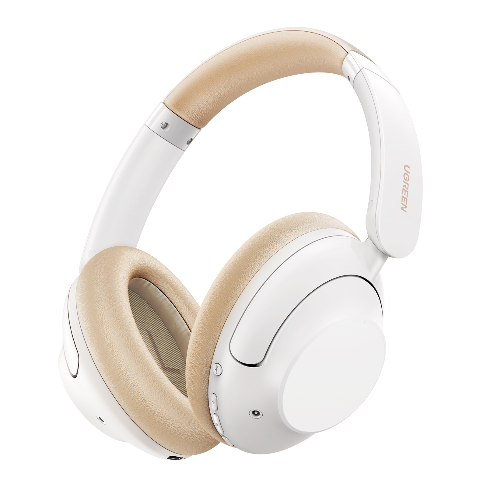 Ugreen HiTune Max5 Auriculares Inalámbrico y alámbrico Diadema Llamadas/Música Bluetooth Blanco