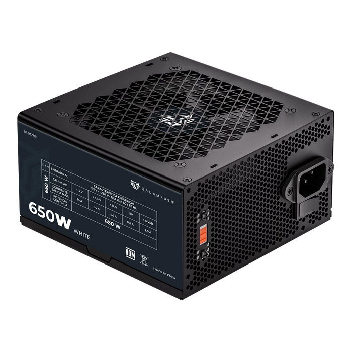 Balam Rush Pulsar 650PR unidad de fuente de alimentación 650 W 24-pines ATX ATX Negro