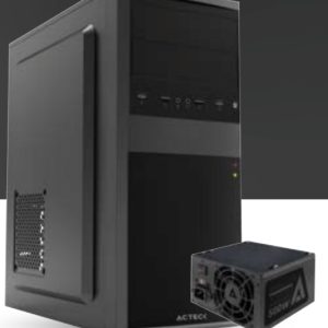 Acteck AC-935685 gabinete de computadora Midi Tower Negro 500 W