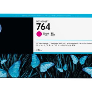 HP Cartucho de tinta magenta 764 de 300 ml