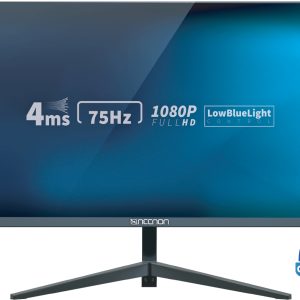 Necnon NMO-22F7 monitor de computadora 54.6 cm (21.5") 1920 x 1080 Pixeles Full HD Negro