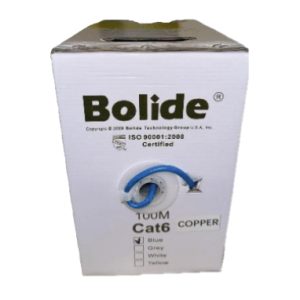 Bolide BP0033/CAT6/CMX-100 cable de red Azul 100 m U/UTP (UTP)