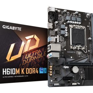 GIGABYTE H610M K DDR4 placa base Intel H610 Express LGA 1700 micro ATX